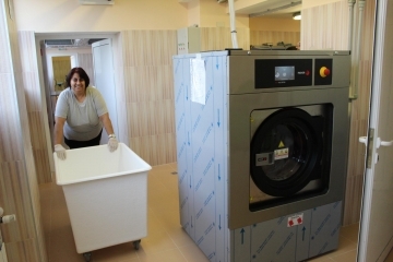 The new public laundry already serves the three major social services in Ruse