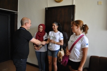 Кметът Пламен Стоилов се срещна с младежи от Швеция