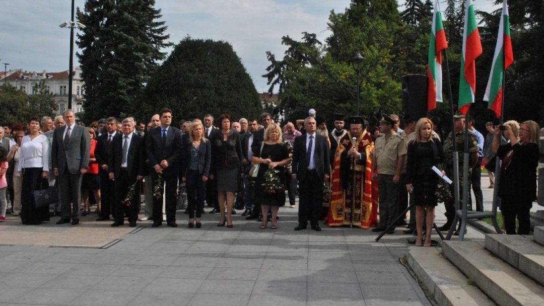 Русе отбеляза 129-та годишнина от Съединението на Княжество България и Източна Румелия