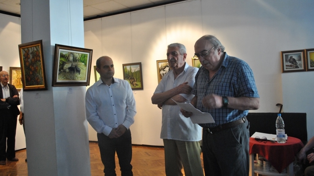 Стефан Ганев с юбилейна изложба на „Борисова“ 6