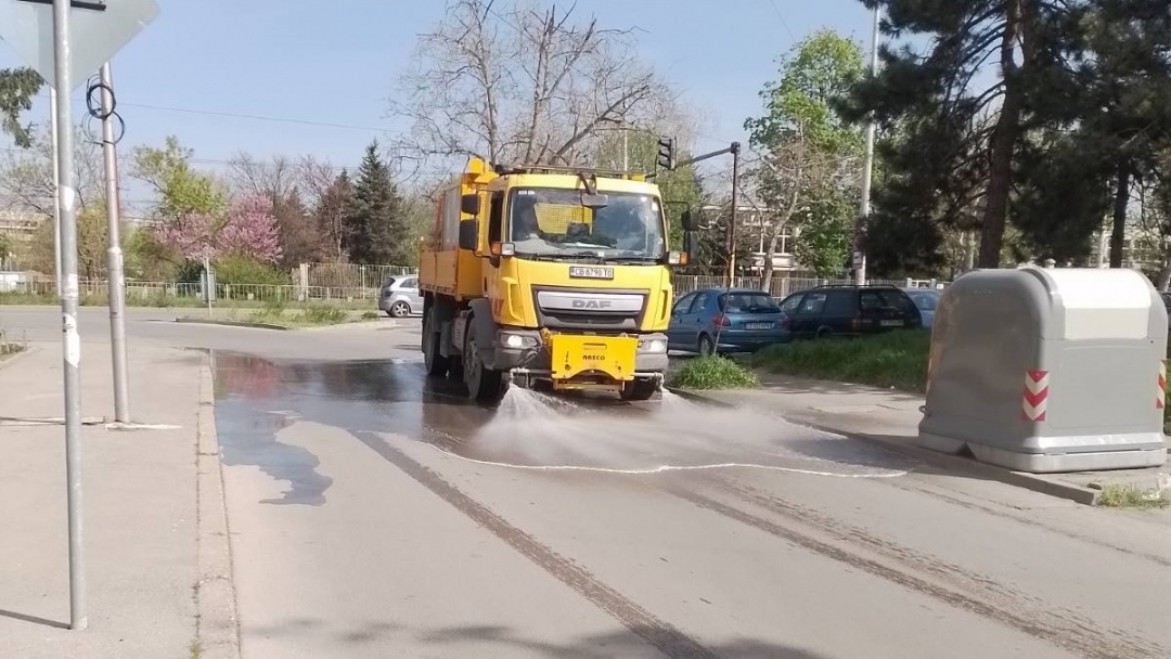 Седмичен график за миене на улици и булеварди в Русе 