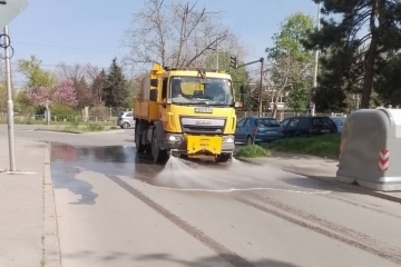 Седмичен график за миене на улици и булеварди в Русе 