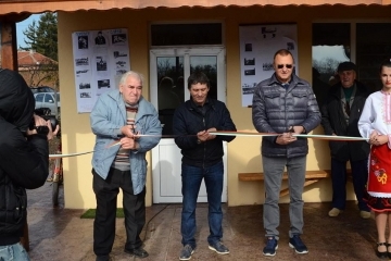 Откриха ремонтираната зала по борба в с. Сандрово