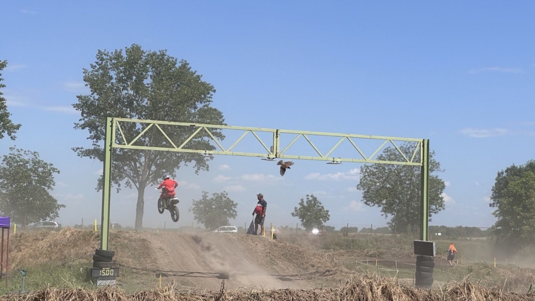 More than 70 competitors gathered the motocross race in Sandrovo