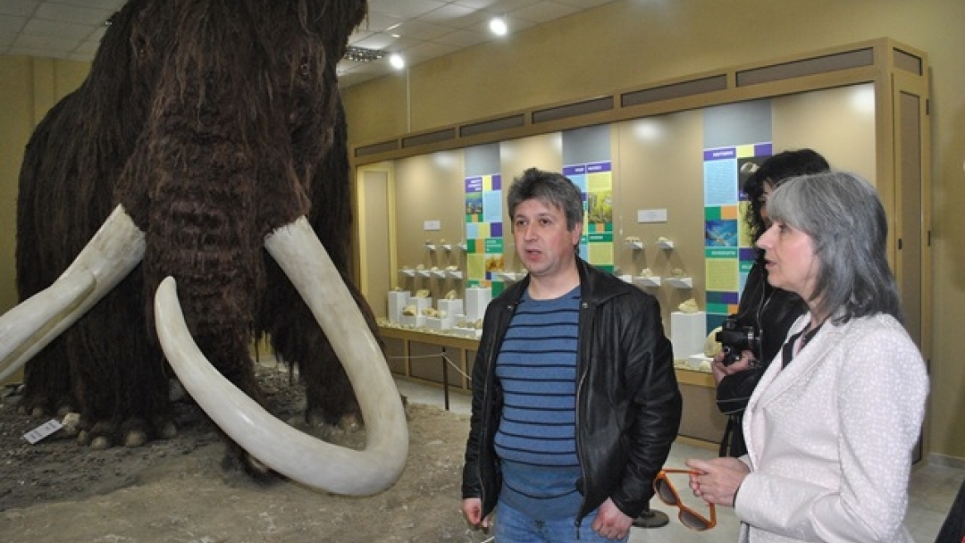 Маргарита Попова разгледа Екомузея в Русе