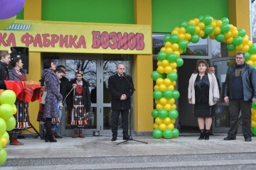 Кметът Пламен Стоилов преряза лентата на новата месарска фабрика „Бозмов“ в Русе