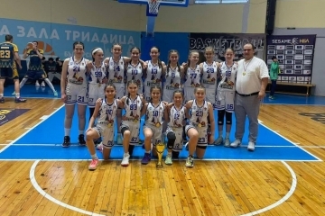 СКБ „Дунав-Русе-2016“ спечели шампионската титла за момичета до 12 години