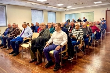 Oтчетно-изборното събрание на запасното войнство в Русе бе уважено от кмета Пенчо Милков