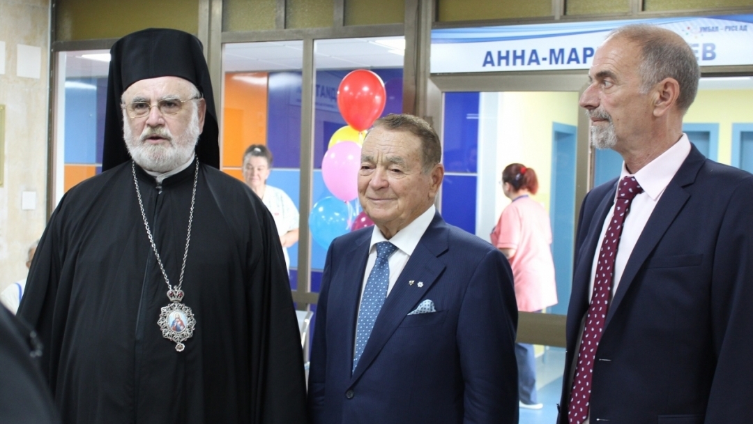 Заместник-кметовете Иван Григоров и Наталия Кръстева присъстваха на откриването на новото отделение по педиатрия в УМБАЛ-Русе