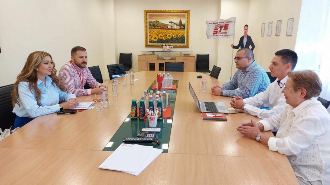 Deputy Mayor Zlatomira Stefanova and the Director of RCCI  Milen Dobrev met with the management of ''Steiner Electronic''