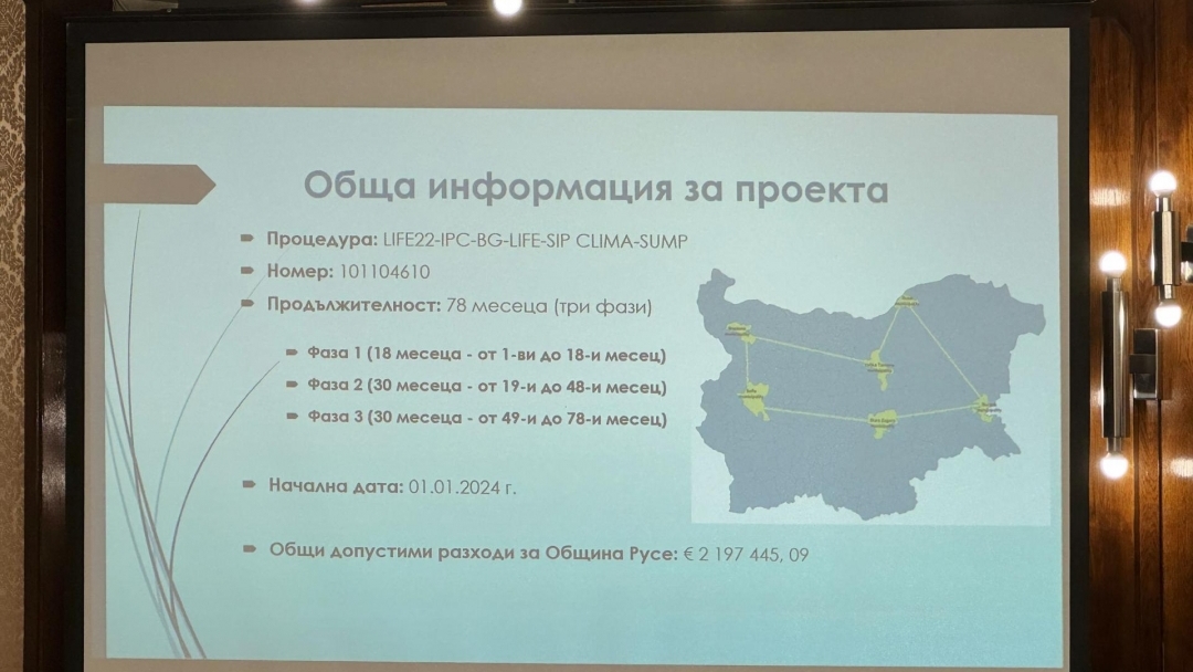 С фокус върху веломрежа и „умни светофари“ стартира проектът CLIMA-SUMP в Русе
