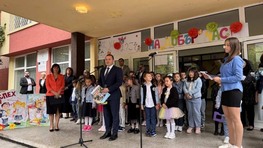 1126 first-graders stepped on the threshold of classrooms in the municipality of Ruse