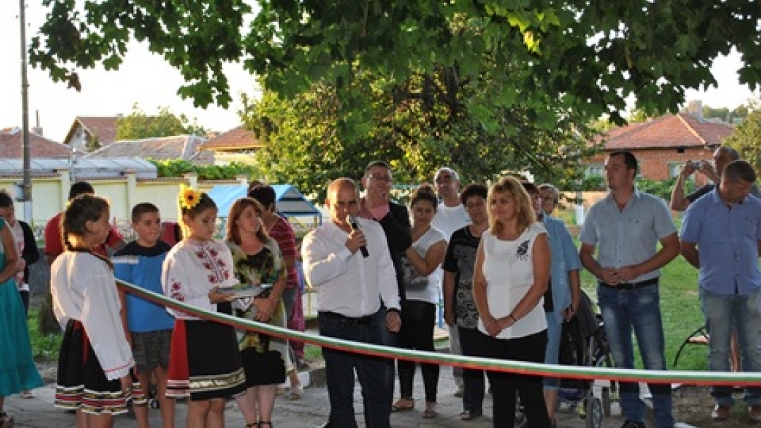На празника на Семерджиево официално се откри нов кът за отдих и спорт
