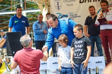 Зам.-кметът инж. Димитър Наков награди победители в "Писта Русе-2018"