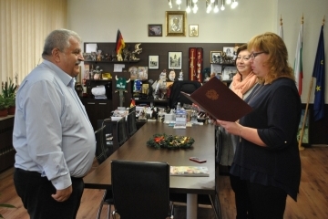 Зам.-кметът Иван Григоров се срещна с делегация от Волгоград