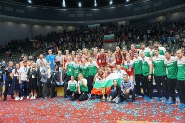 България спечели Златната европейска лига по волейбол в Русе