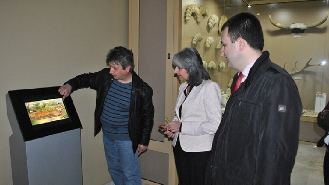 Маргарита Попова разгледа Екомузея в Русе