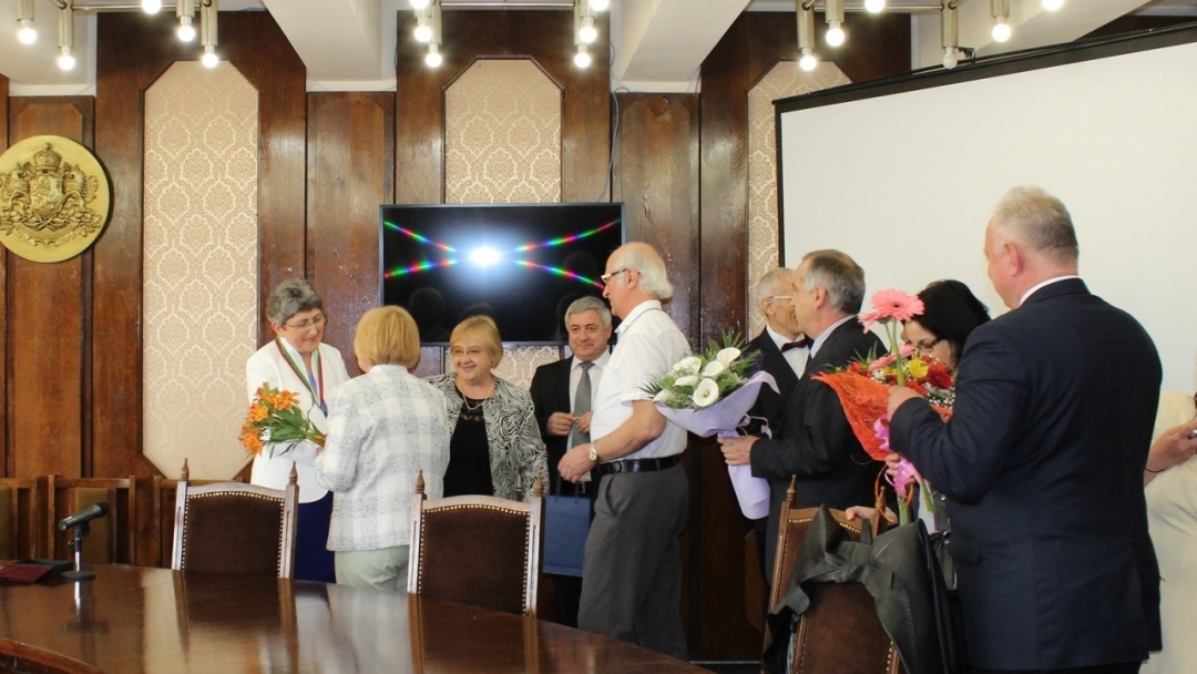 Удостоиха проф. Румяна Ценкова със званието "Почетен гражданин на град Русе"
