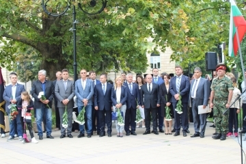 В Русе се проведе тържествена церемония по случай Съединението на България - 6 септември