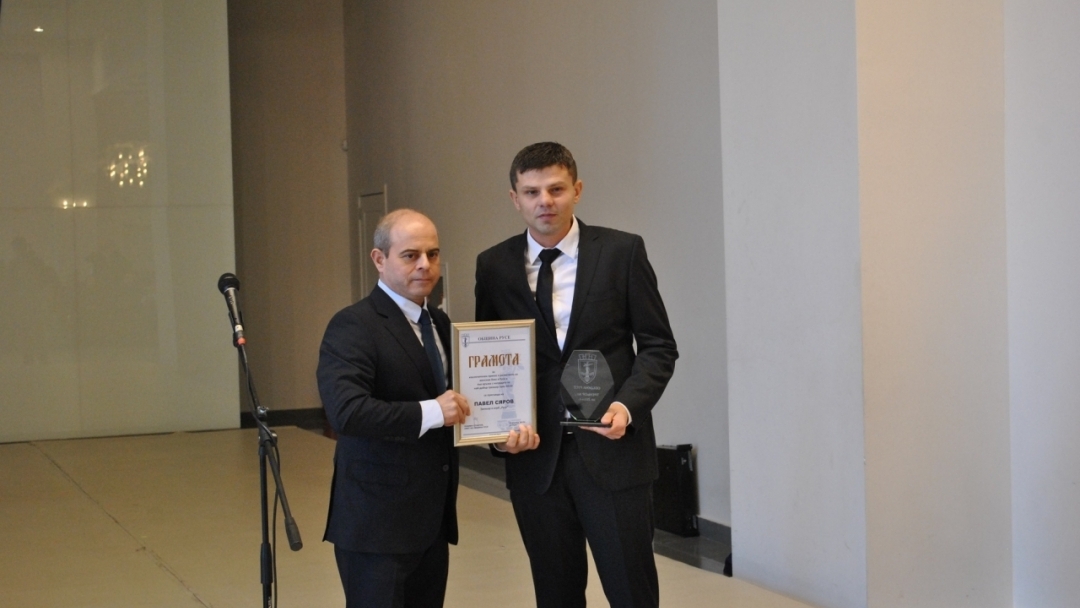 Кметът Пламен Стоилов награди Спортист на годината за 2014-а 