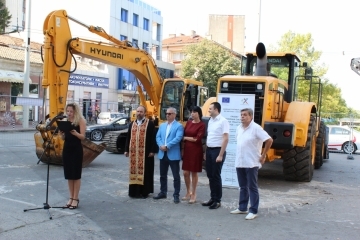 Състоя се символична първа копка на обект „Реконструкция на бул. „Придунавски булевард“ и рехабилитация на 3 броя пасарелки“