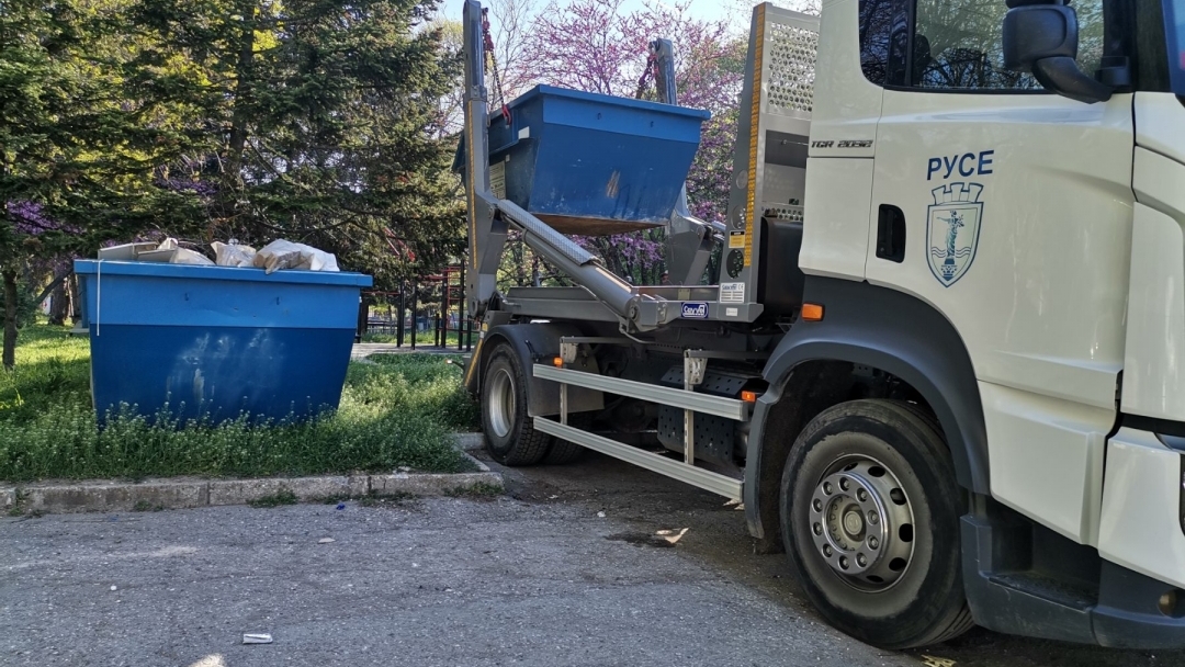 Кампанията за безплатно извозване на строителни отпадъци в Русе спира дейност в периода 29 април - 6 май