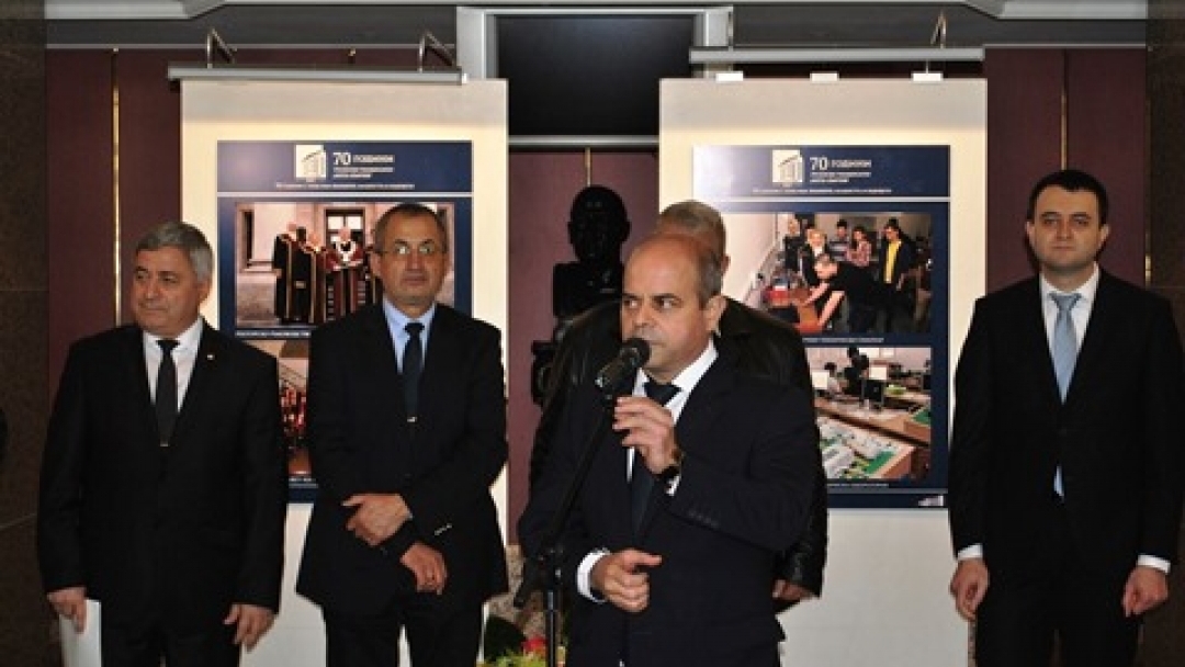 Пламен Стоилов присъства на откриването на изложба по повод 70-годишната история на Русенски университет „Ангел Кънчев“