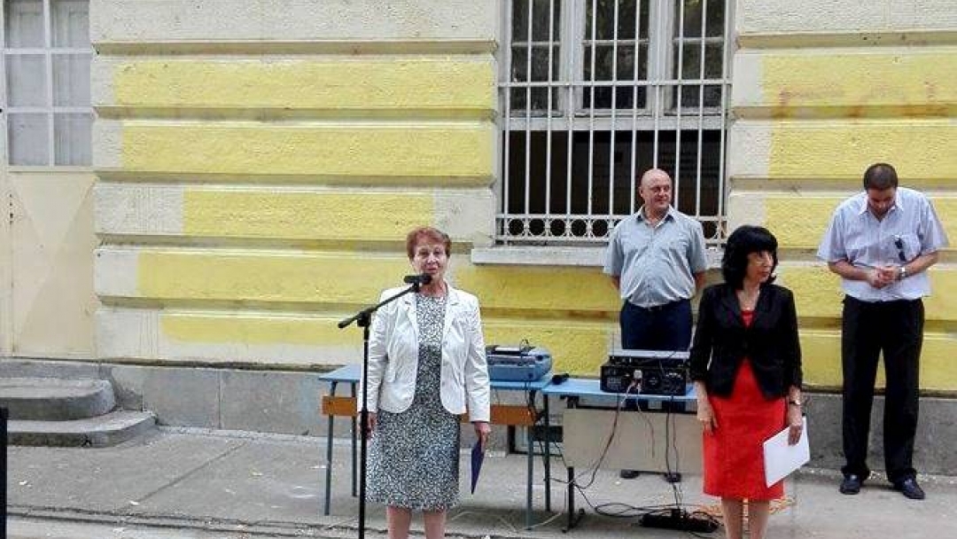 Кметът Пламен Стоилов откри новата учебна година в АГ "Гео Милев"