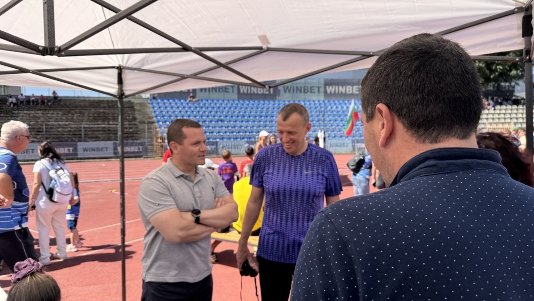 Ruse hosted the initiative "Sport with the President"