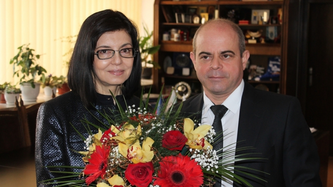 Кметът Пламен Стоилов се срещна с вицепремиера Меглена Кунева