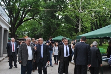 Иван Григоров присъства на откриването на  18-тото техническо изложение в РУ