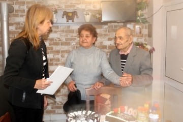 Русенецът Георги Мирчев отпразнува 100-годишния си юбилей