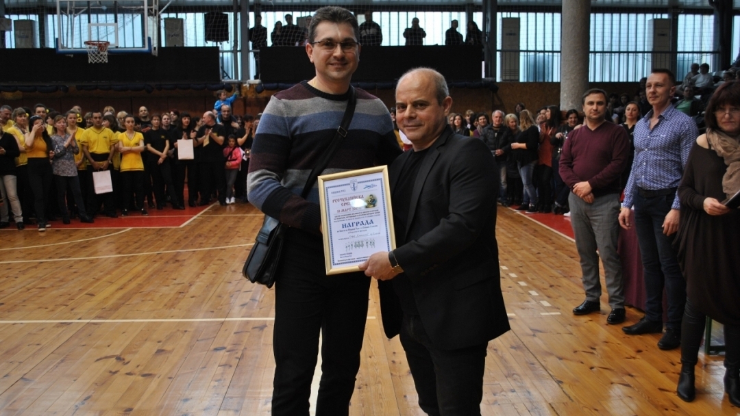 Кметът Пламен Стоилов връчи награди на Националния танцов фестивал "Русчуклийска среща" 2017 