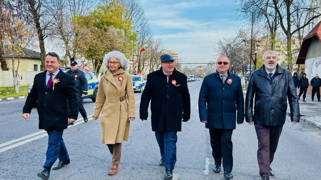 Зам.-кметът Енчо Енчев уважи националния празник на Румъния в Гюргево