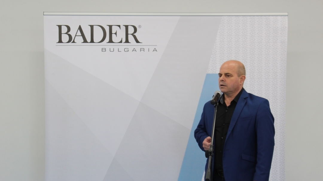 Кметът Пламен Стоилов присъства на откриването на нов център за обучение към фирма „Бадер“ 