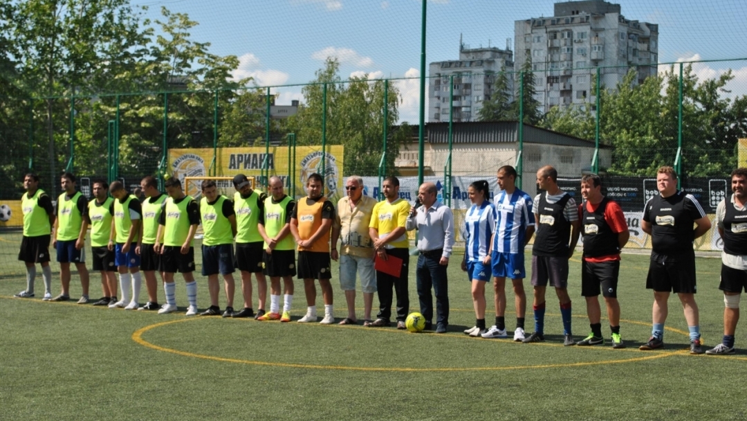 Кметът Пламен Стоилов откри турнира Ариана Аматьорска Лига в Русе