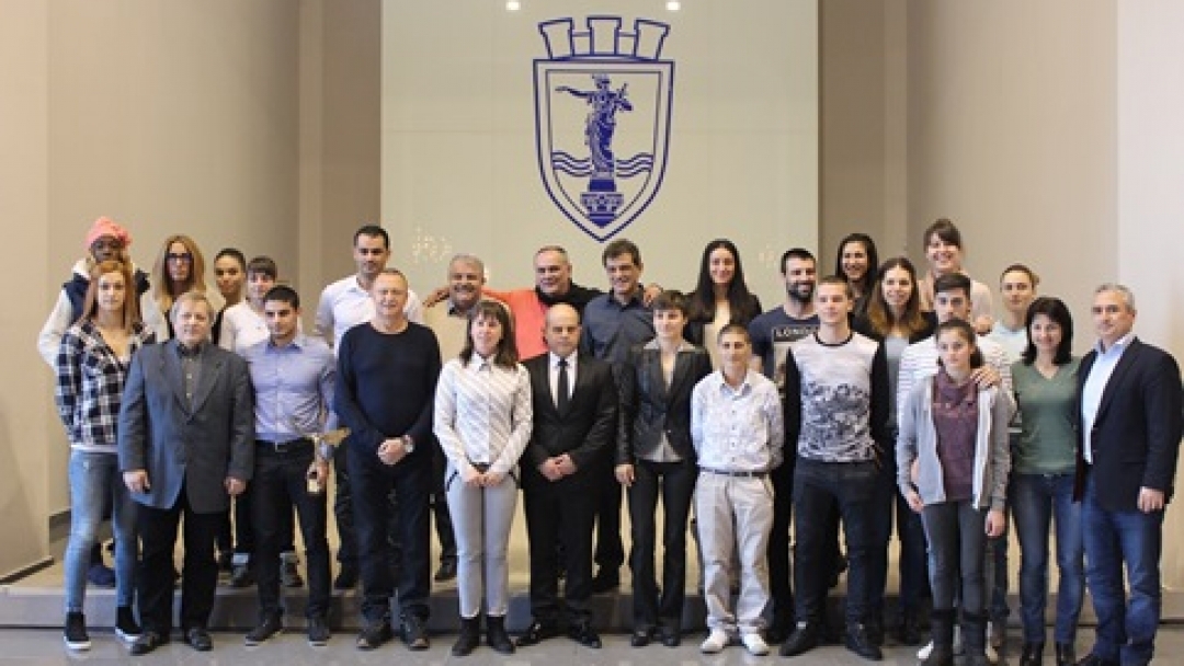 Кметът Пламен Стоилов награди спортист на годината за 2015 година 