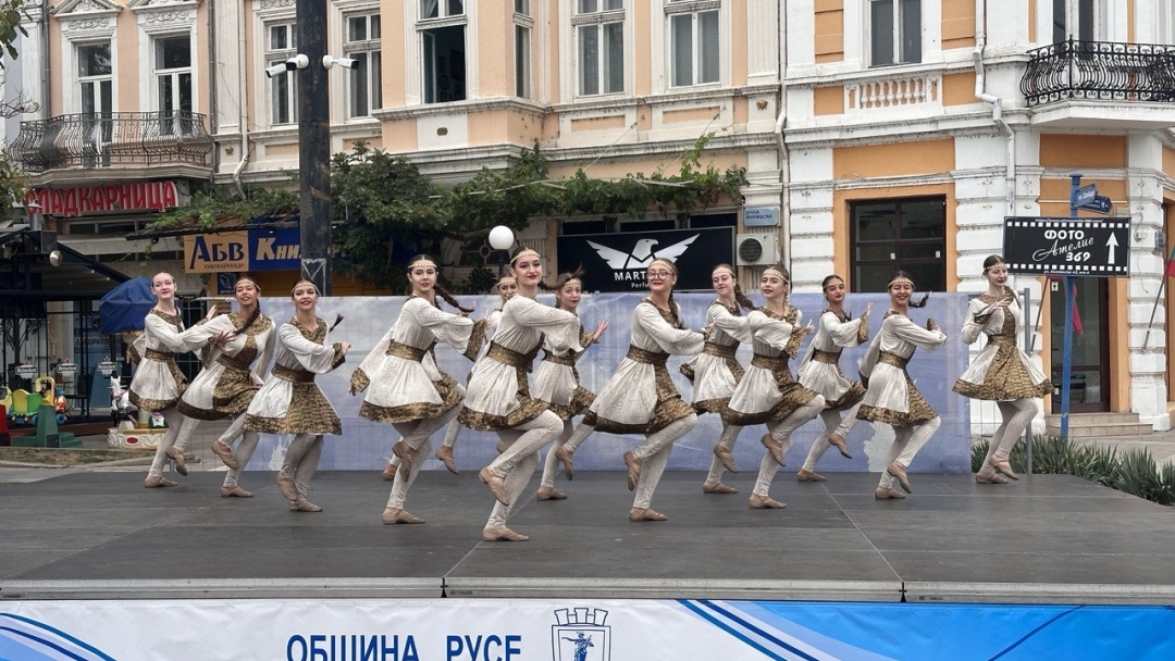 The torch of peace passed through Ruse