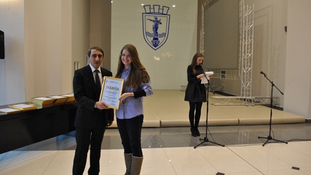 Днес бяха официално наградени даровитите деца на 2014 година 