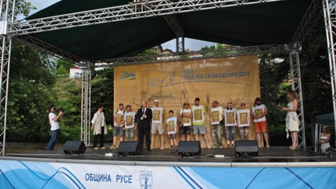 Кметът Пламен Стоилов откри Международен фестивал на пясъчни скулптури Русе 2015