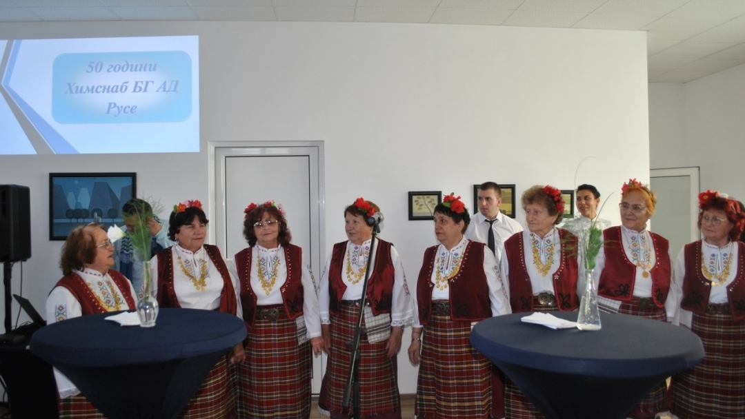 Кметът Пламен Стоилов поздрави ръководството на "Химснаб БГ" за 50-годишен юбилей
