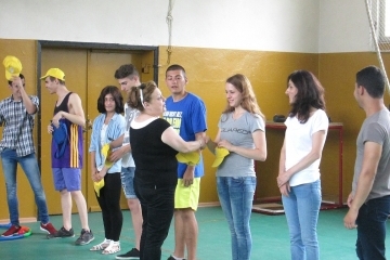 Надпревара по „петанк“ в Гимназията по дървообработване