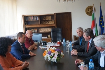 Кметът на Община Русе Пенчо Милков се срещна с бившия президент Георги Първанов