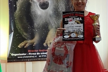 Коледната магия подрани за Полина Георгиева