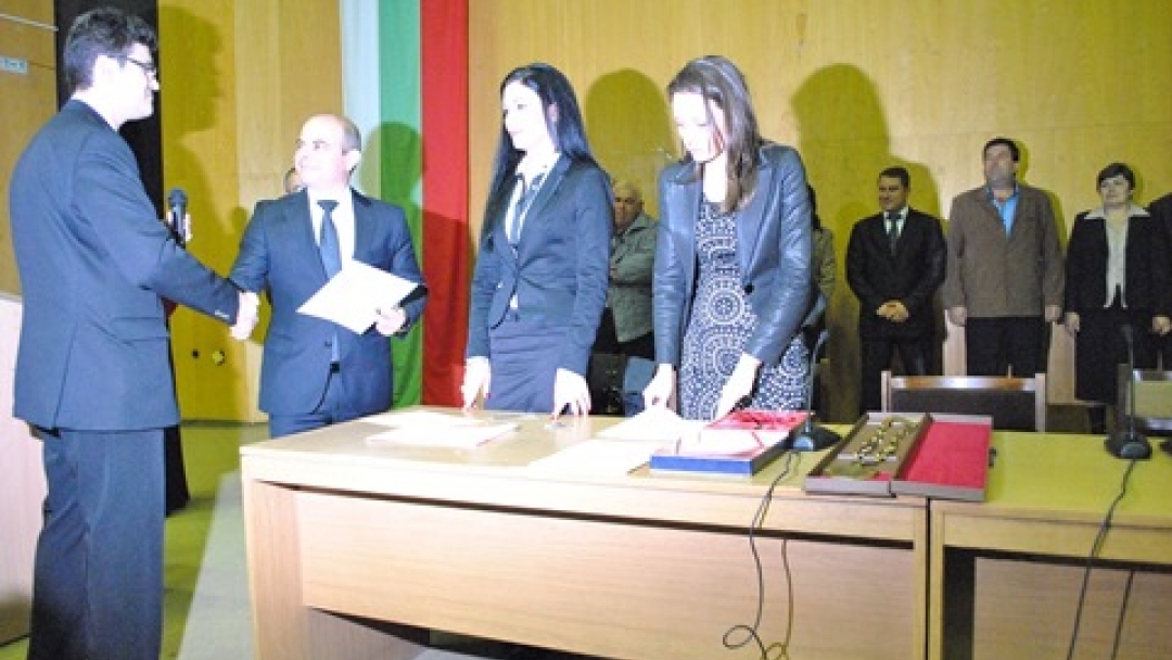 Пламен Стоилов встъпи в длъжност като кмет на Община Русе за втория си мандат 