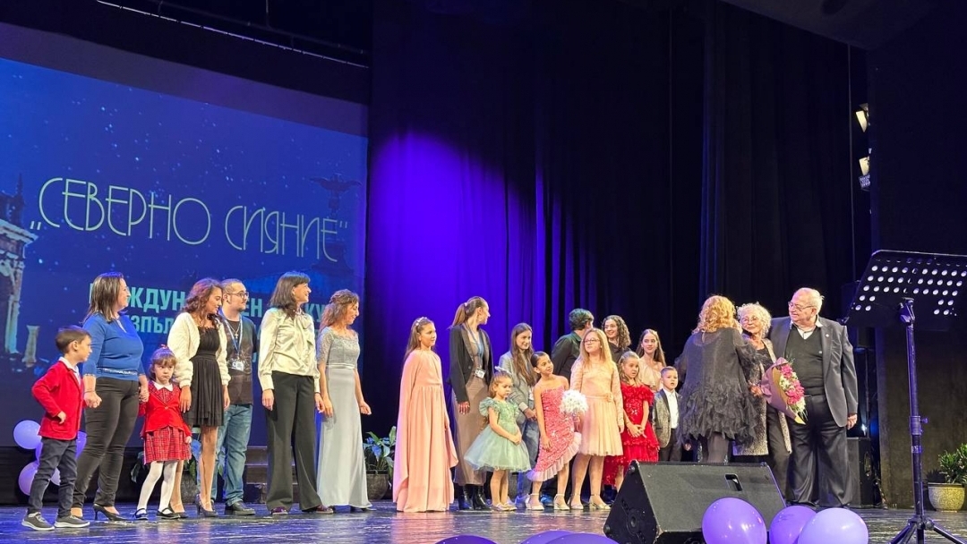 10-year-old Vanessa Kancheva from Dobrich is the big winner of the 29th edition of "Northern Lights"