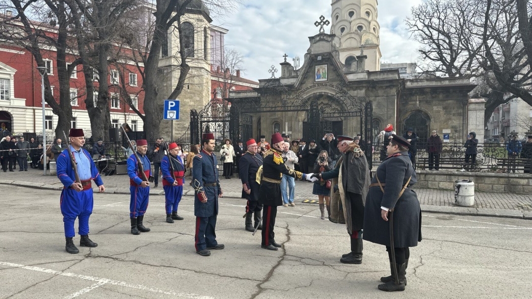Ruse celebrates 146 years since its Liberation with a solemn ceremony and reconstruction