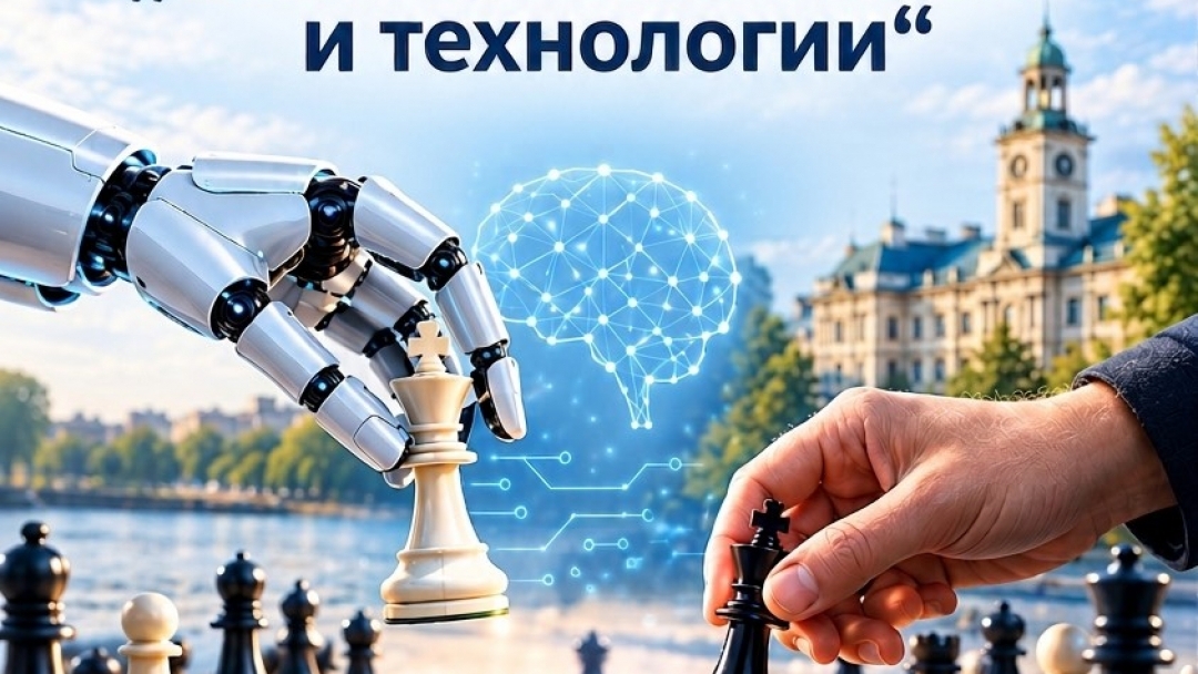 Робот сяда на шахматната дъска на площада в Русе
