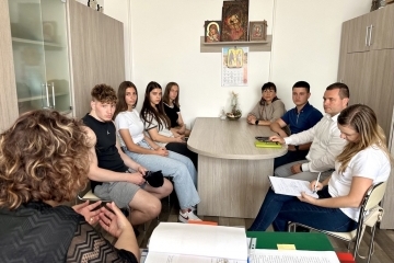 Млади спортисти представиха пред Регионалното управление на образованието в Русе инициатива за противодействие на насилието сред връстници