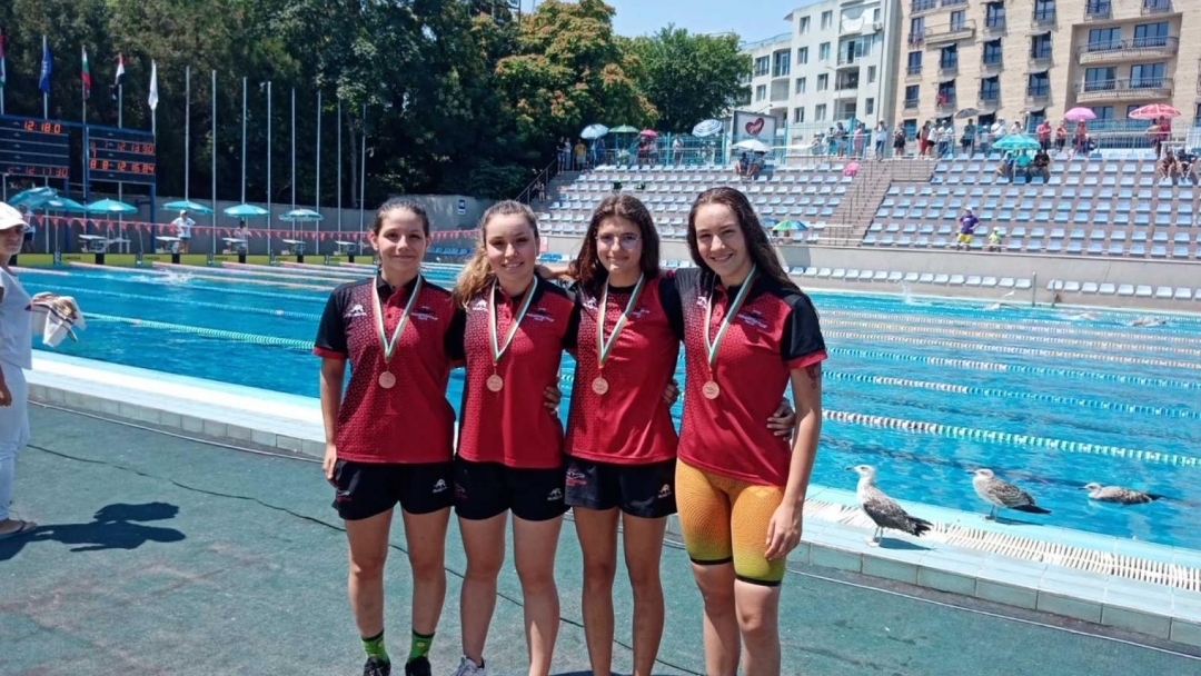 Русенски плувци със 7 медала от Държавното първенство във Варна